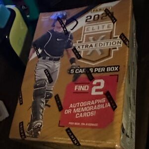 Panini Elite Extra Edition Gold Box with Black Accents